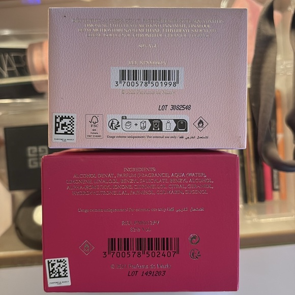 Delina and oriana perfume box (empty) - Picture 2 of 5